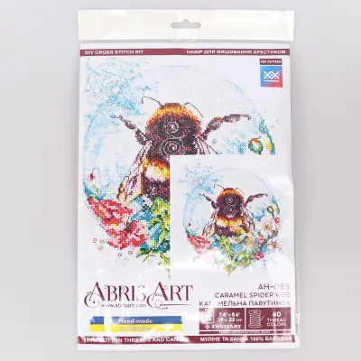 Набір для вишивання хрестиком "Карамельна павутинка" AH-055, Abris Art