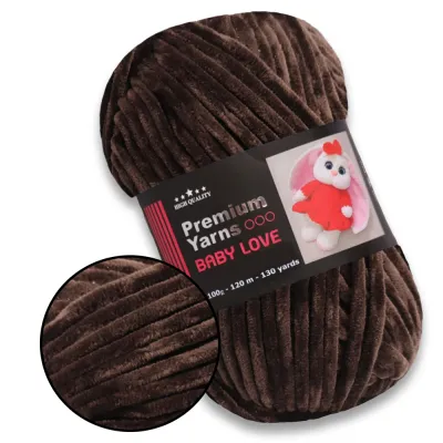 Premium Yarn Baby Love / Преміум Ярн Бебі Лав, 100г/120м плюшева пряжа